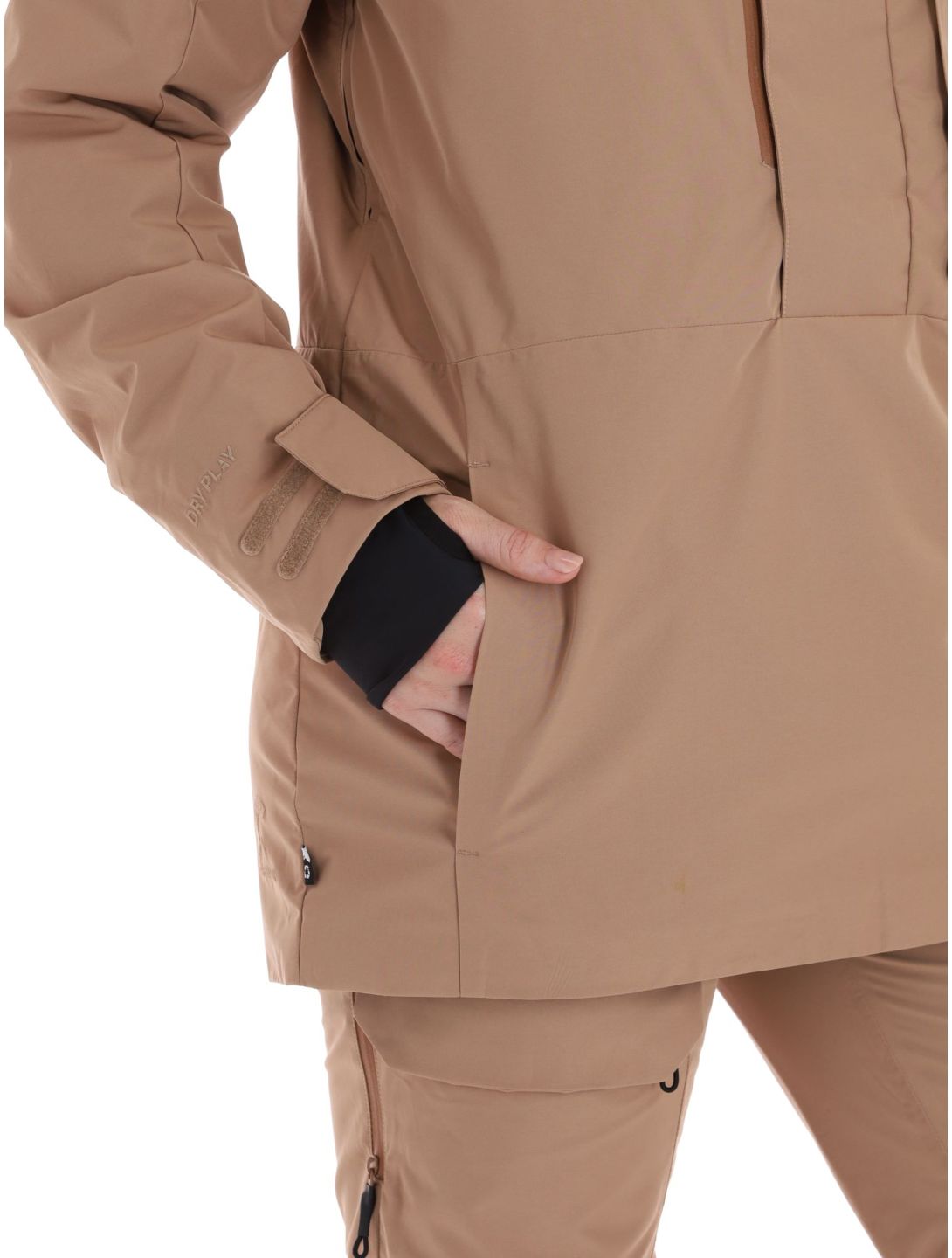 Picture, U64 winter anorak women Mocha brown 