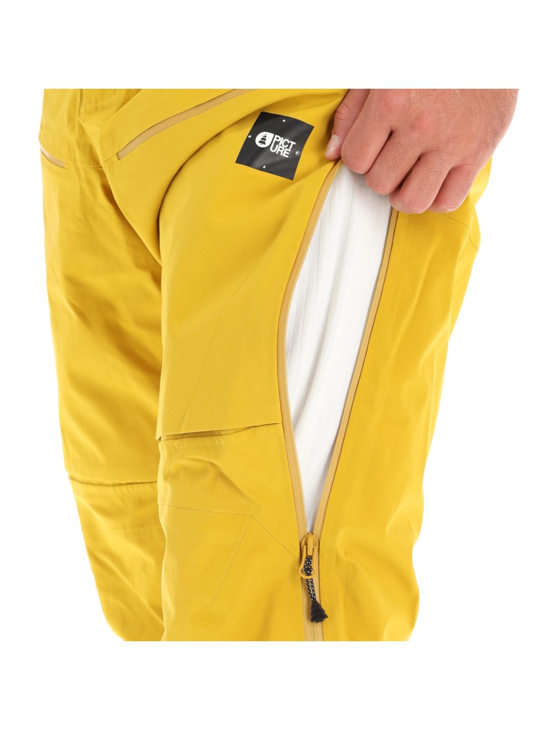 Picture, Welcome Pt hardshell ski pants men safran yellow