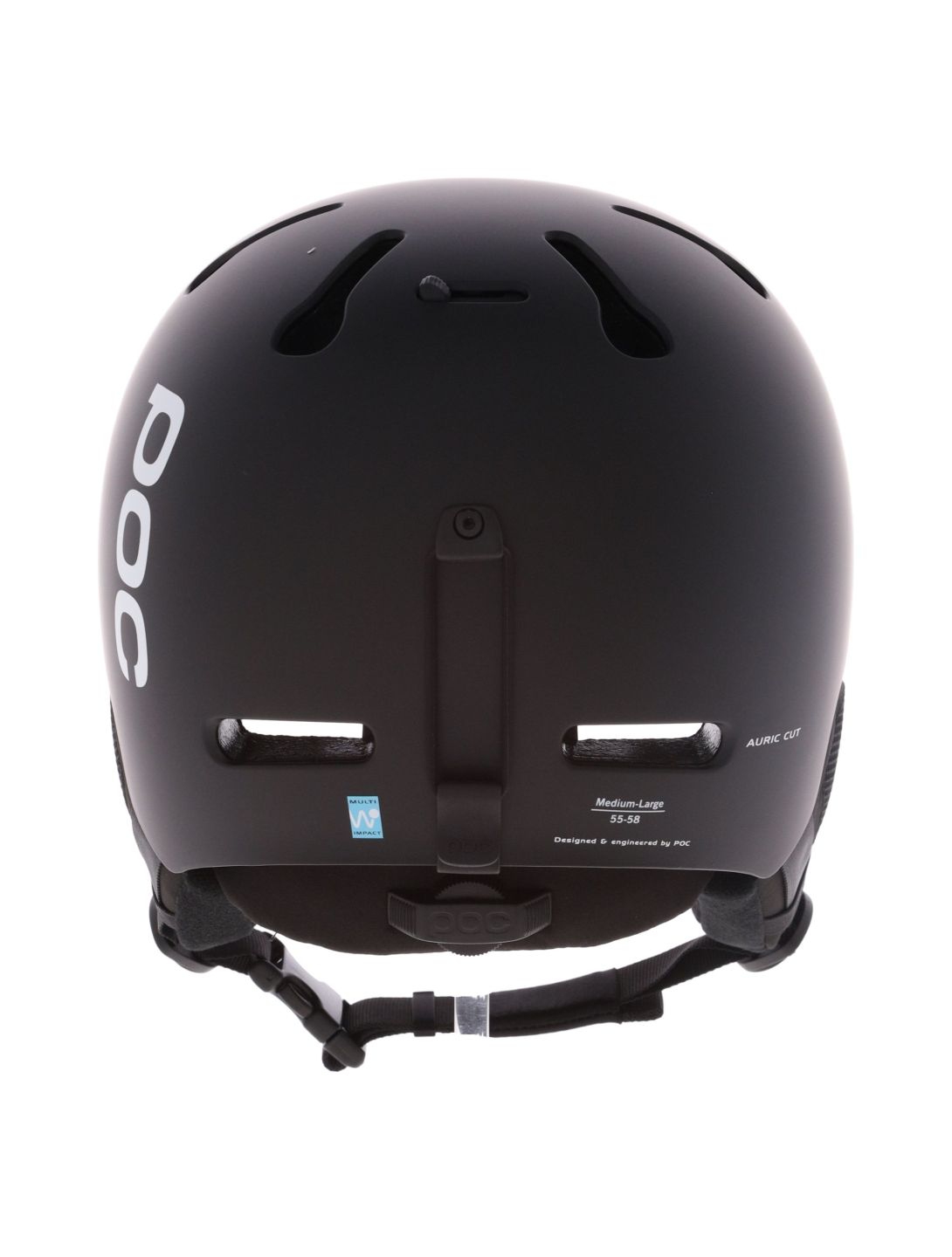 POC, Auric Cut ski helmet unisex Matt Black black 