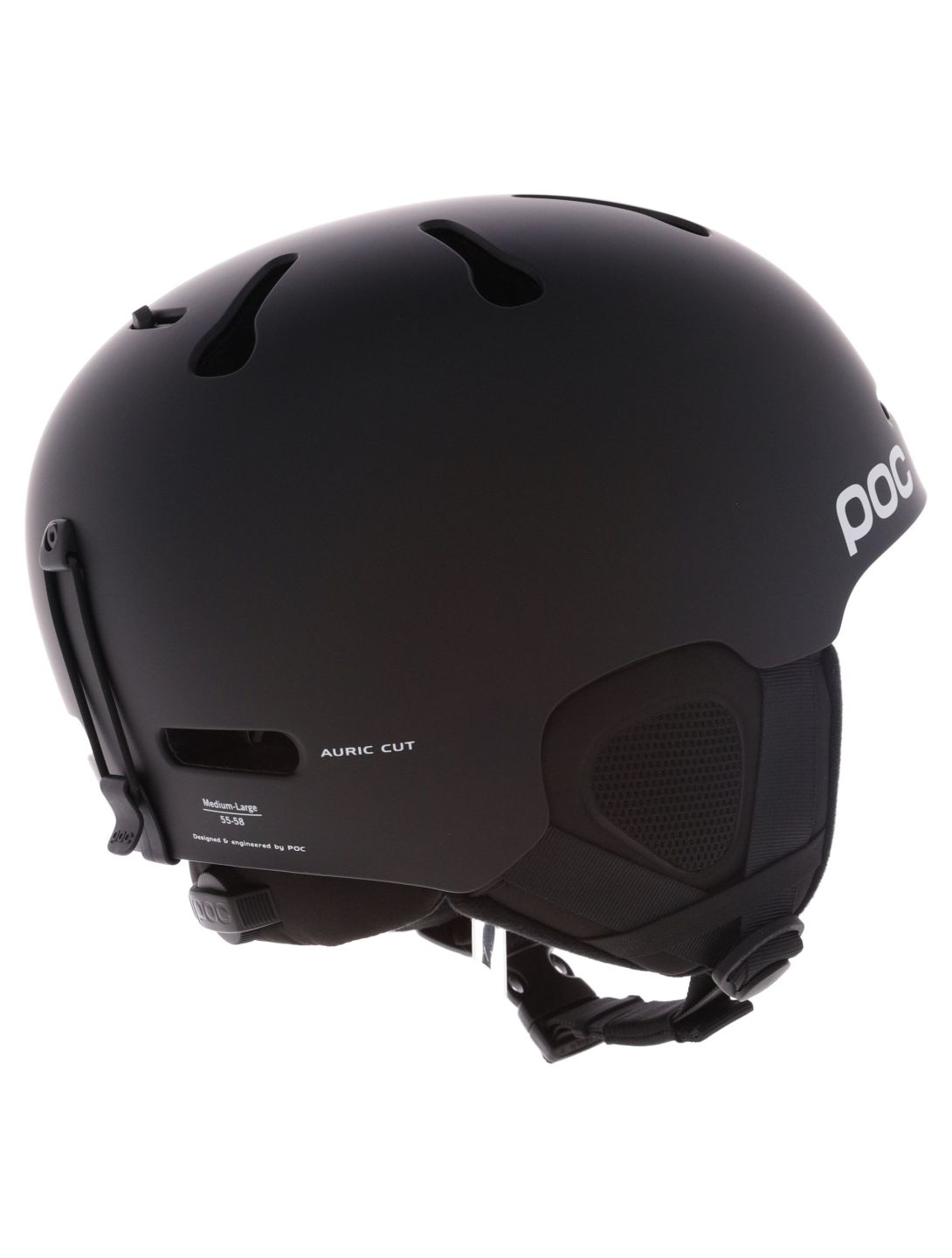 POC, Auric Cut ski helmet unisex Matt Black black 