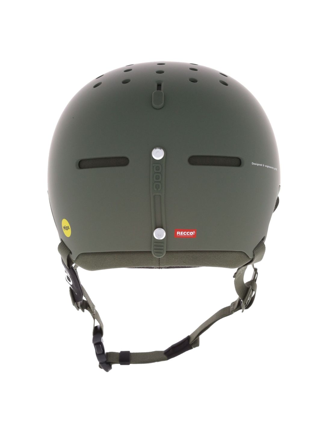 POC, Calyx ski helmet unisex Epidote Green Matt green 