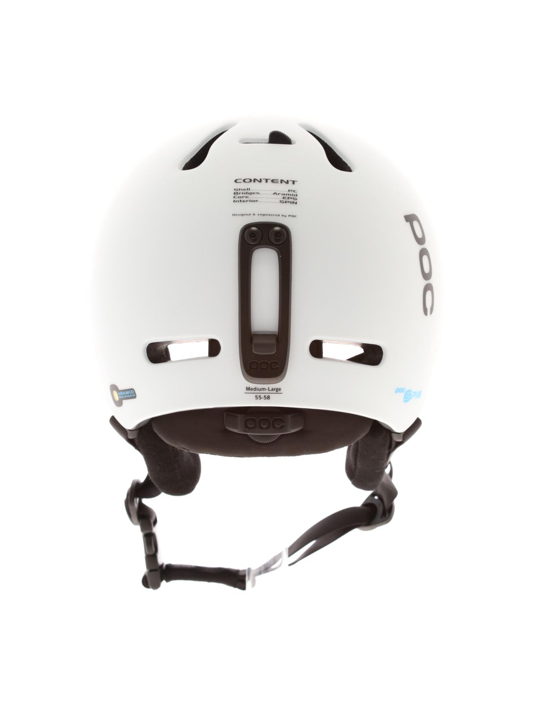 POC, Fornix Spin ski helmet unisex hyrdrogen white 