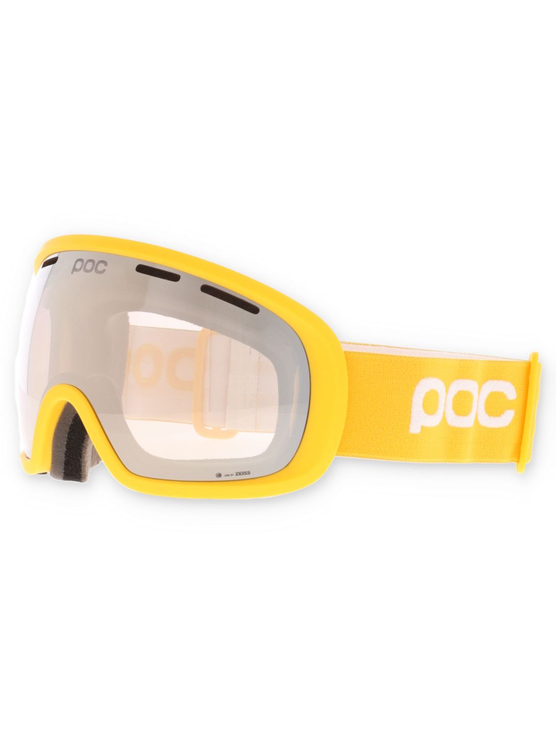 POC, Fovea goggles unisex Sulphite Yellow / Partly Sunny Ivory grey, yellow 