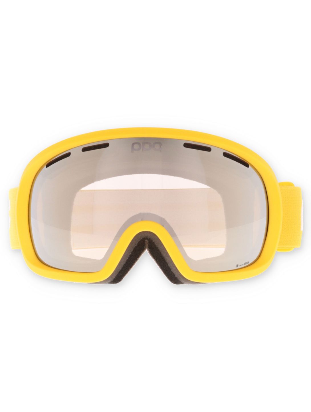 POC, Fovea goggles unisex Sulphite Yellow / Partly Sunny Ivory grey, yellow 