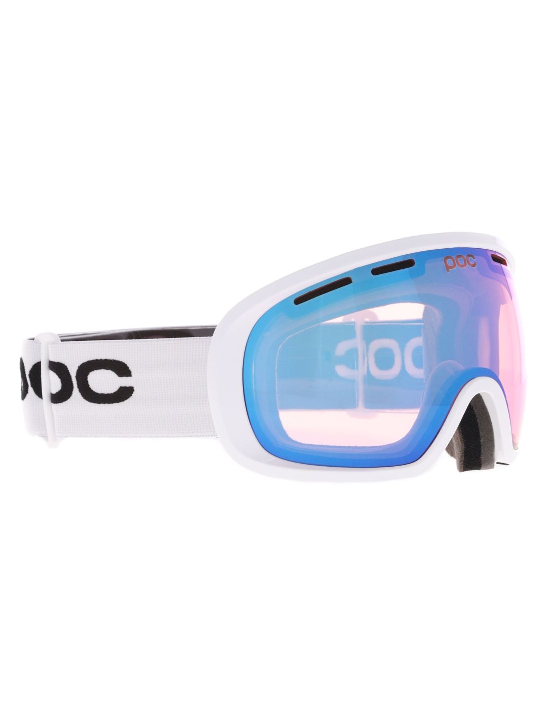 POC, Fovea Photochromic goggles unisex Hydrogen White / Photochromic / Light Pink-Sky Blue blue, pink, white 