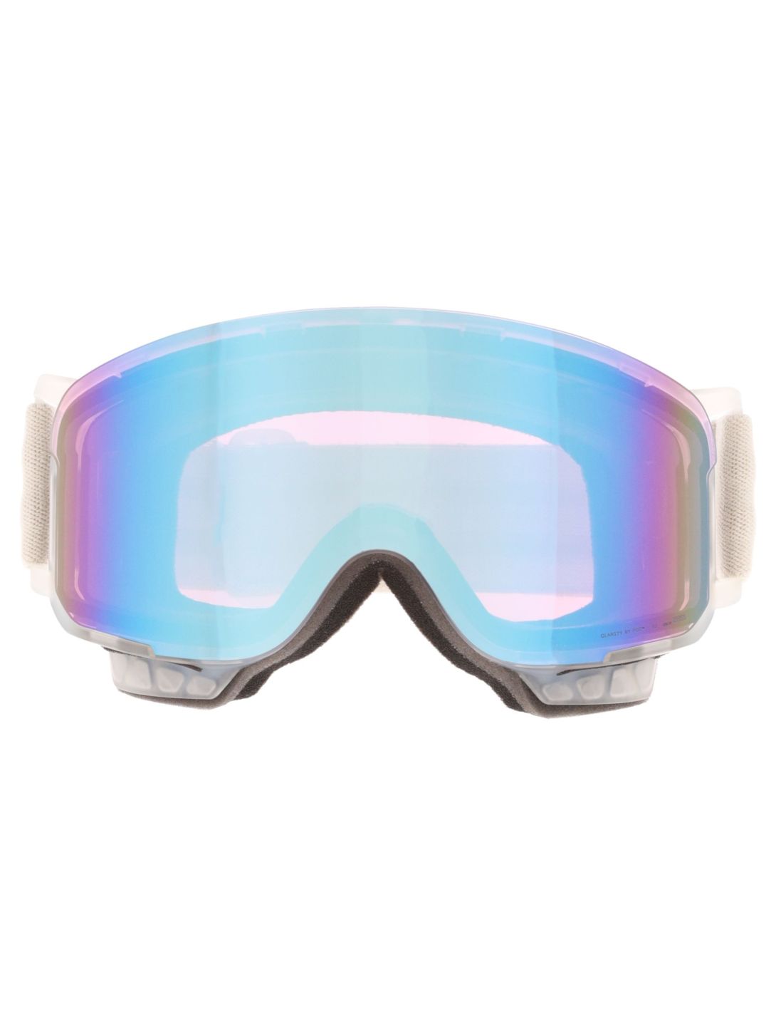 POC, Nexal Mid goggles unisex Raw White / Partly Sunny Blue blue, white 