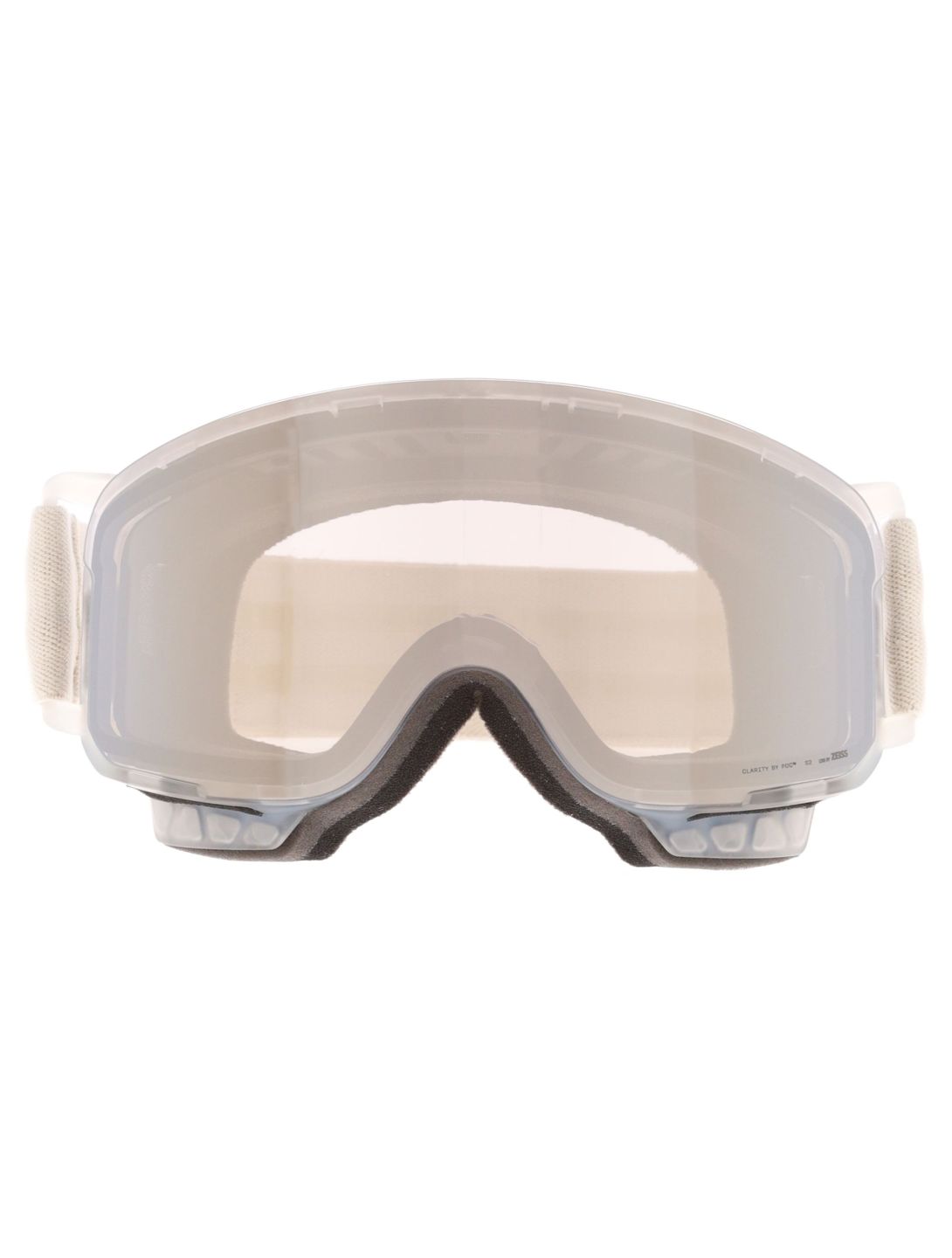 POC, Nexal Mid goggles unisex Raw White / Partly Sunny Ivory beige, white 