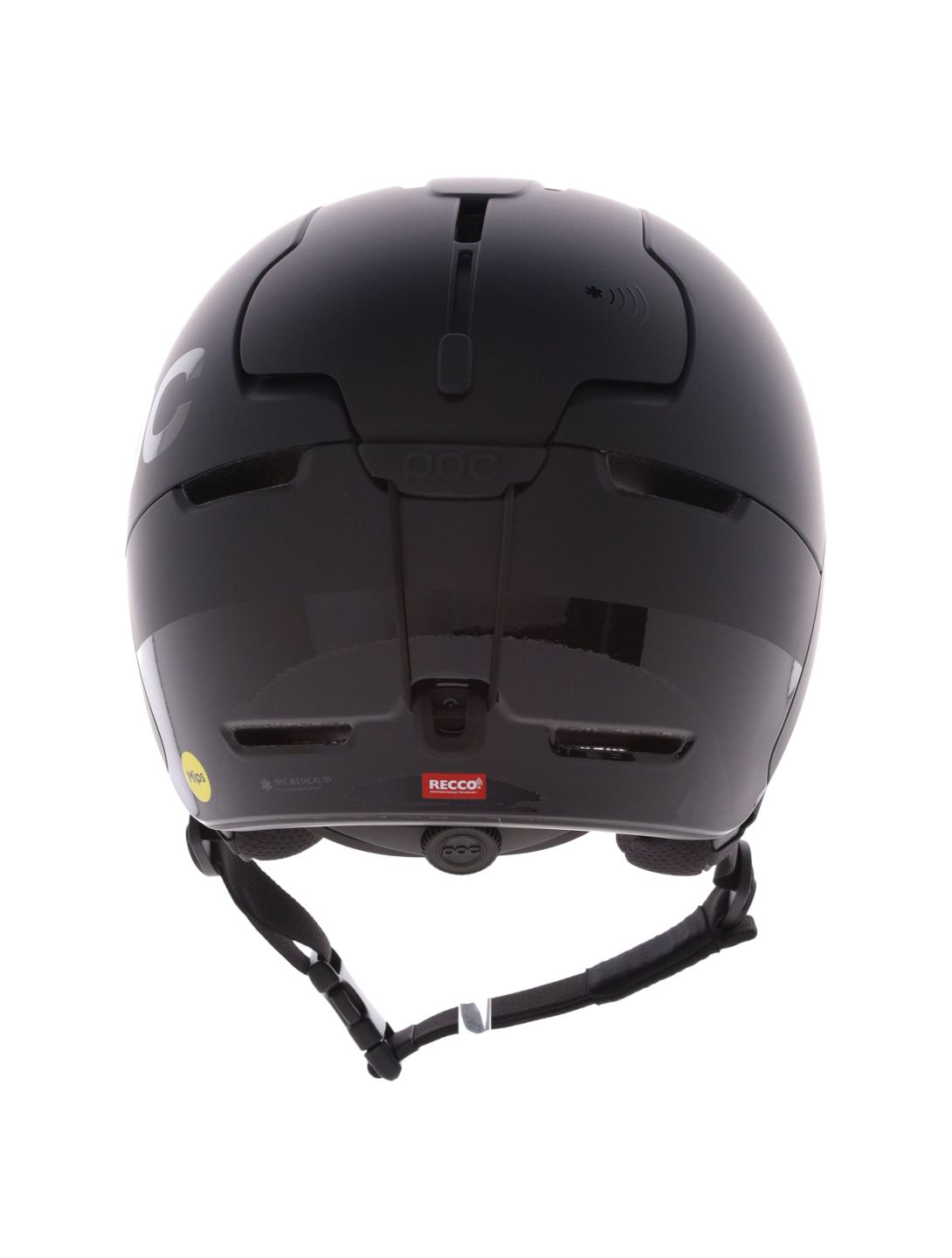 POC, Obex BC MIPS ski helmet unisex Uranium Black Matt black 