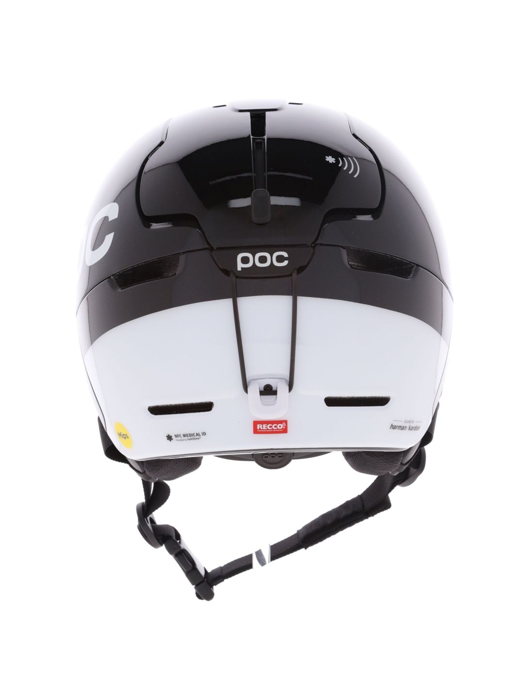 POC, Obex Connect ski helmet unisex Uranium Black black 