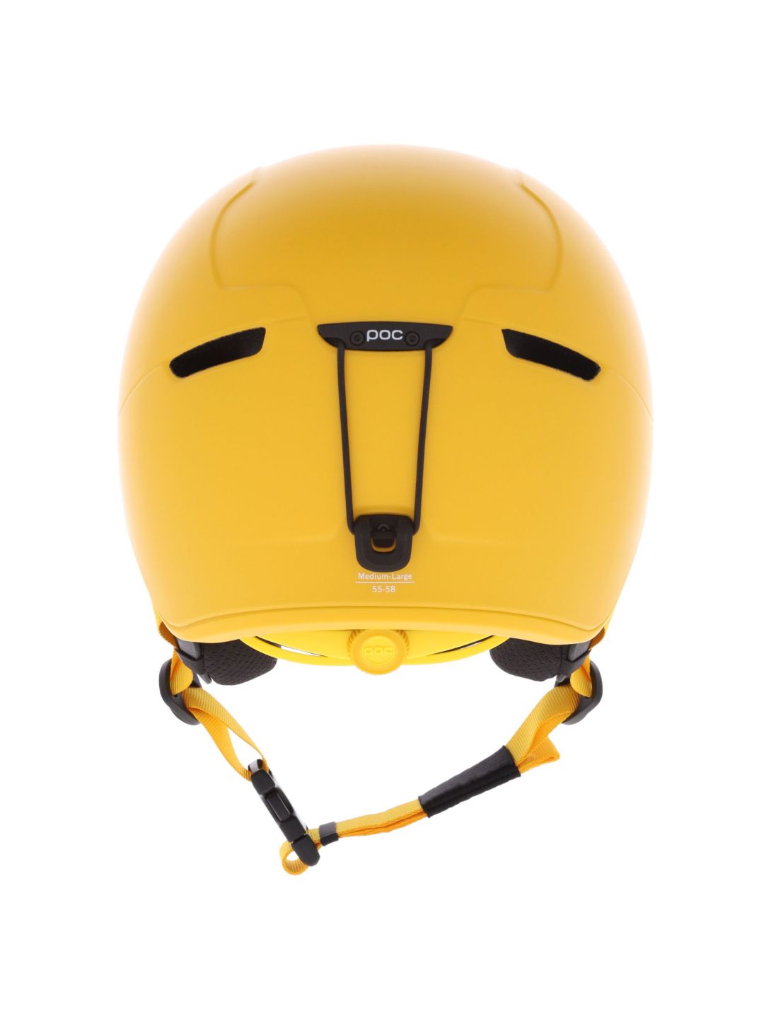 POC OBEX PURE Sulphite Yellow Mat casco sci freeride unisex