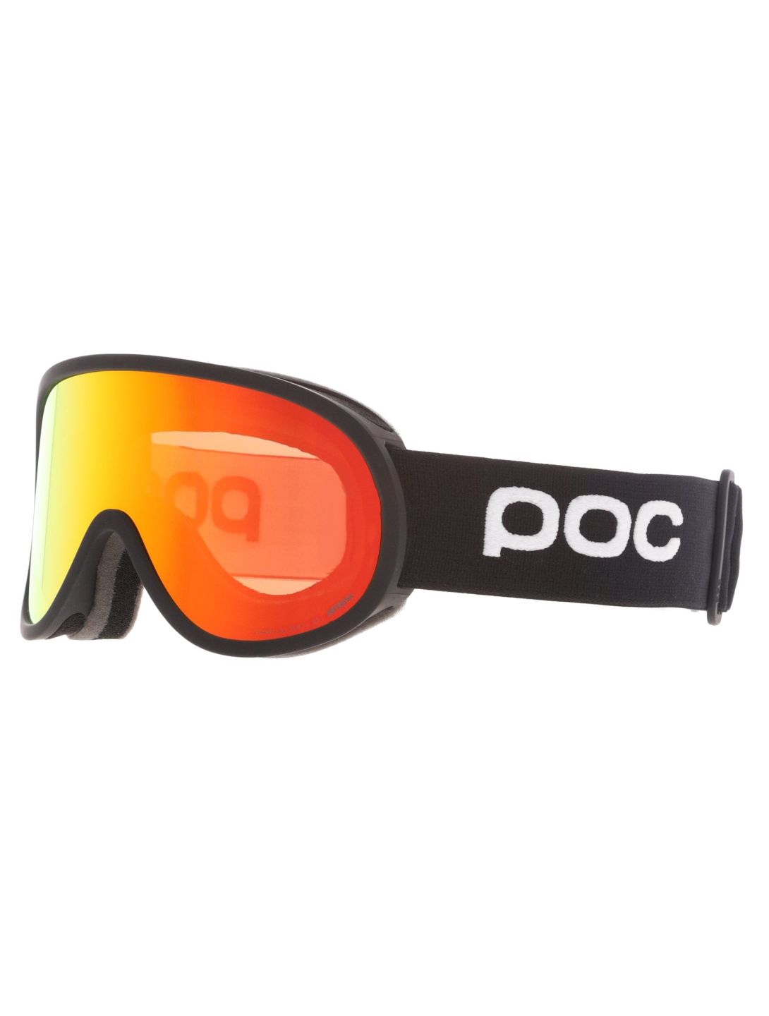 POC, Retina Mid goggles unisex Uranium Black / Partly Sunny Orange black, orange 