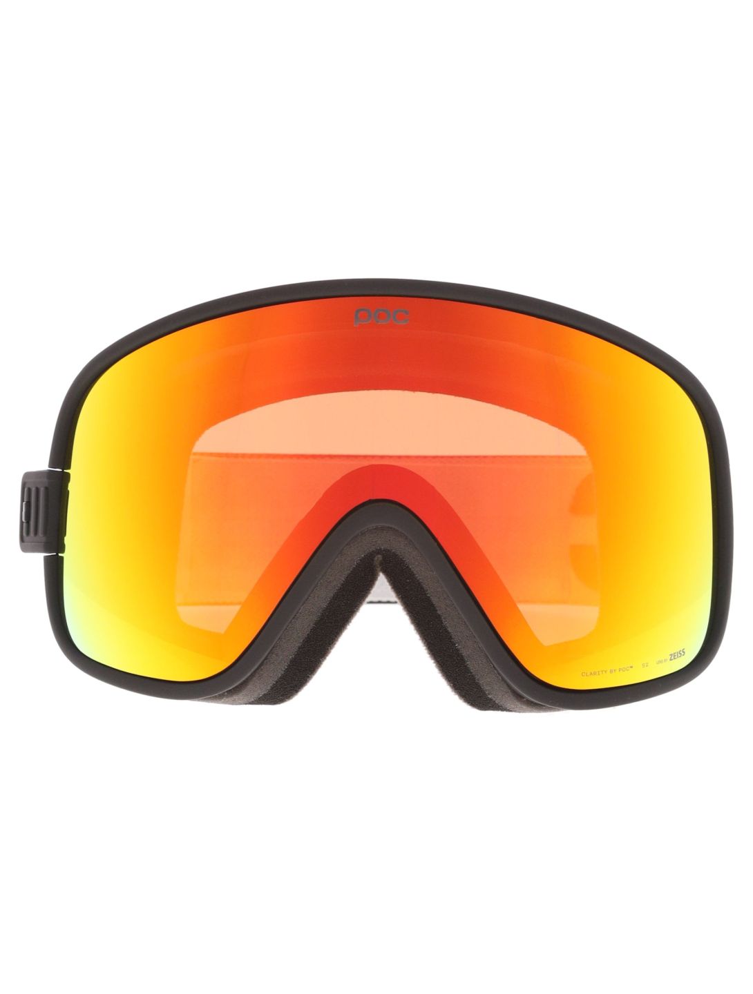 POC, Vitrea goggles unisex Uranium Black / Partly Sunny Orange black, orange 