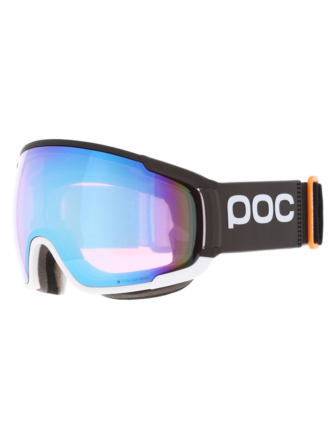 POC, Zonula Race goggles unisex Uranium Black / Hydrogen White / Partly  Sunny Blue black, blue, white