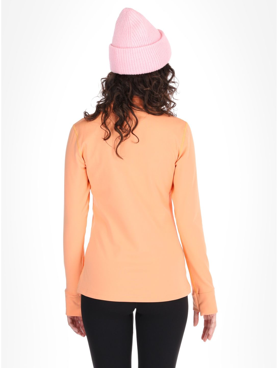 Poederbaas, Arctic pullover women Apricot orange 