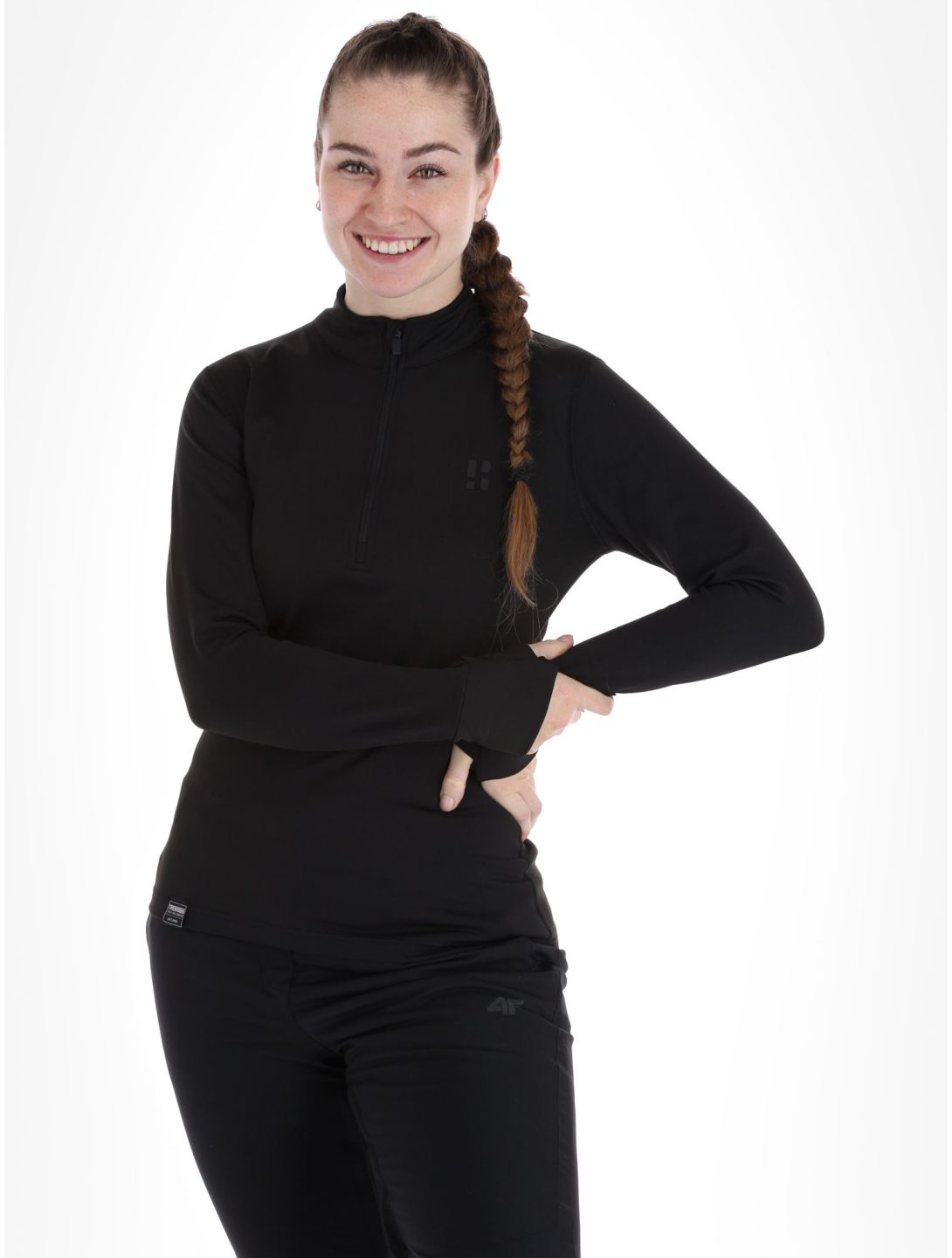 Poederbaas, Arctic pullover women Black black 