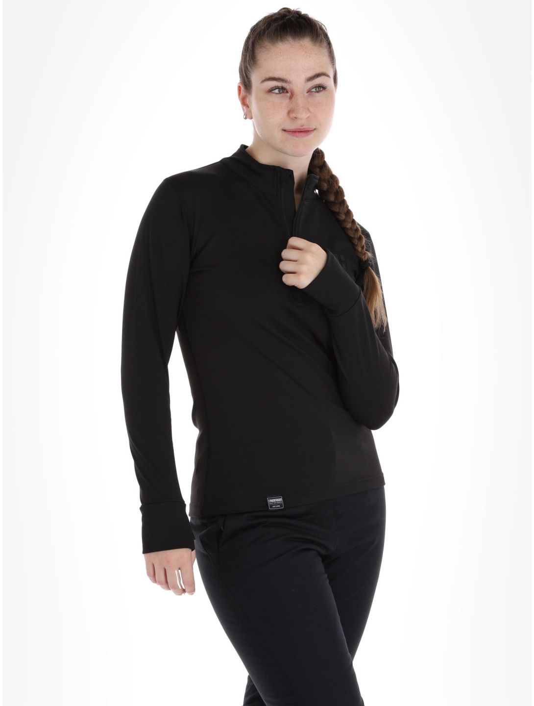 Poederbaas, Arctic pullover women Black black 