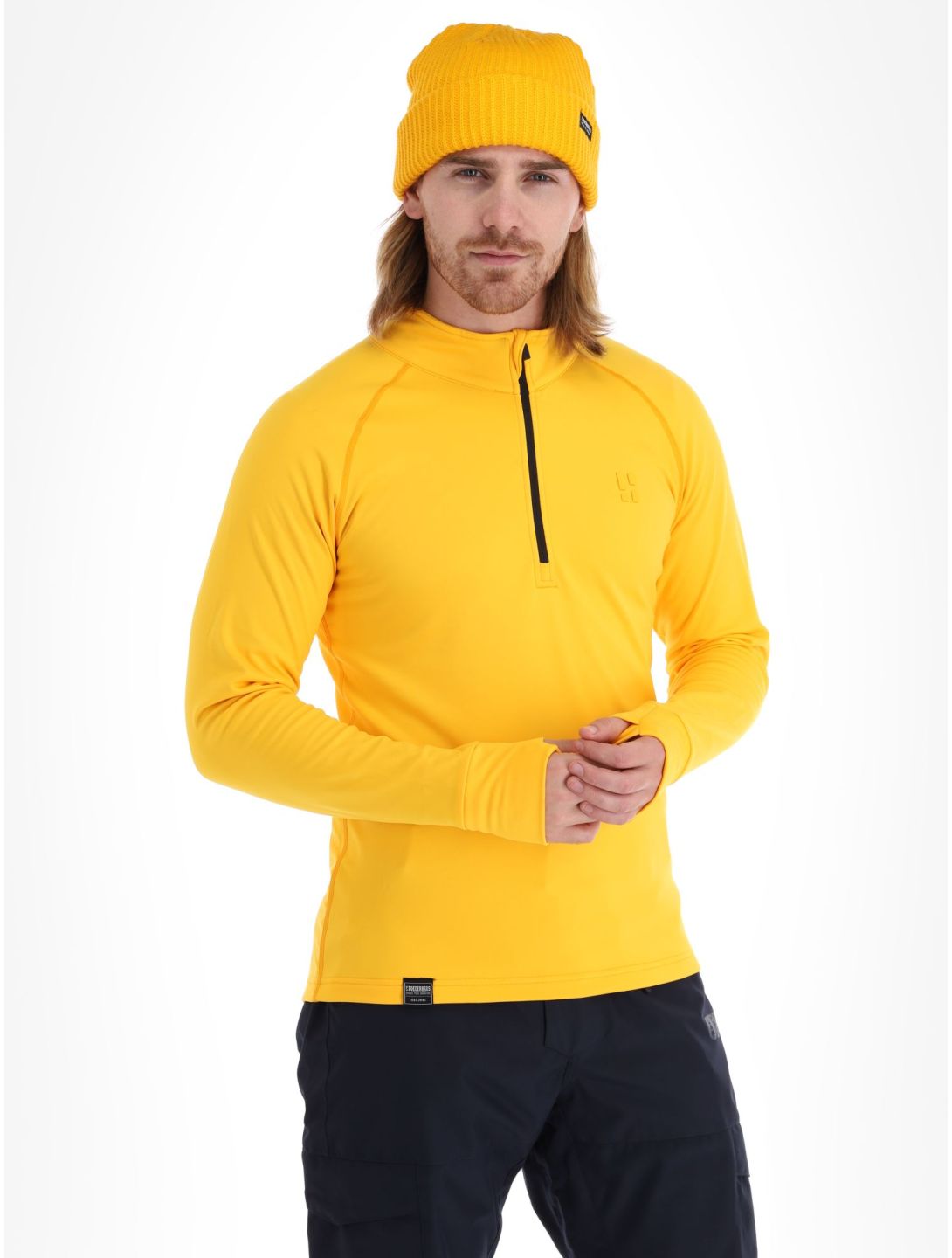 Poederbaas, Arctic pullover men Yellow yellow 