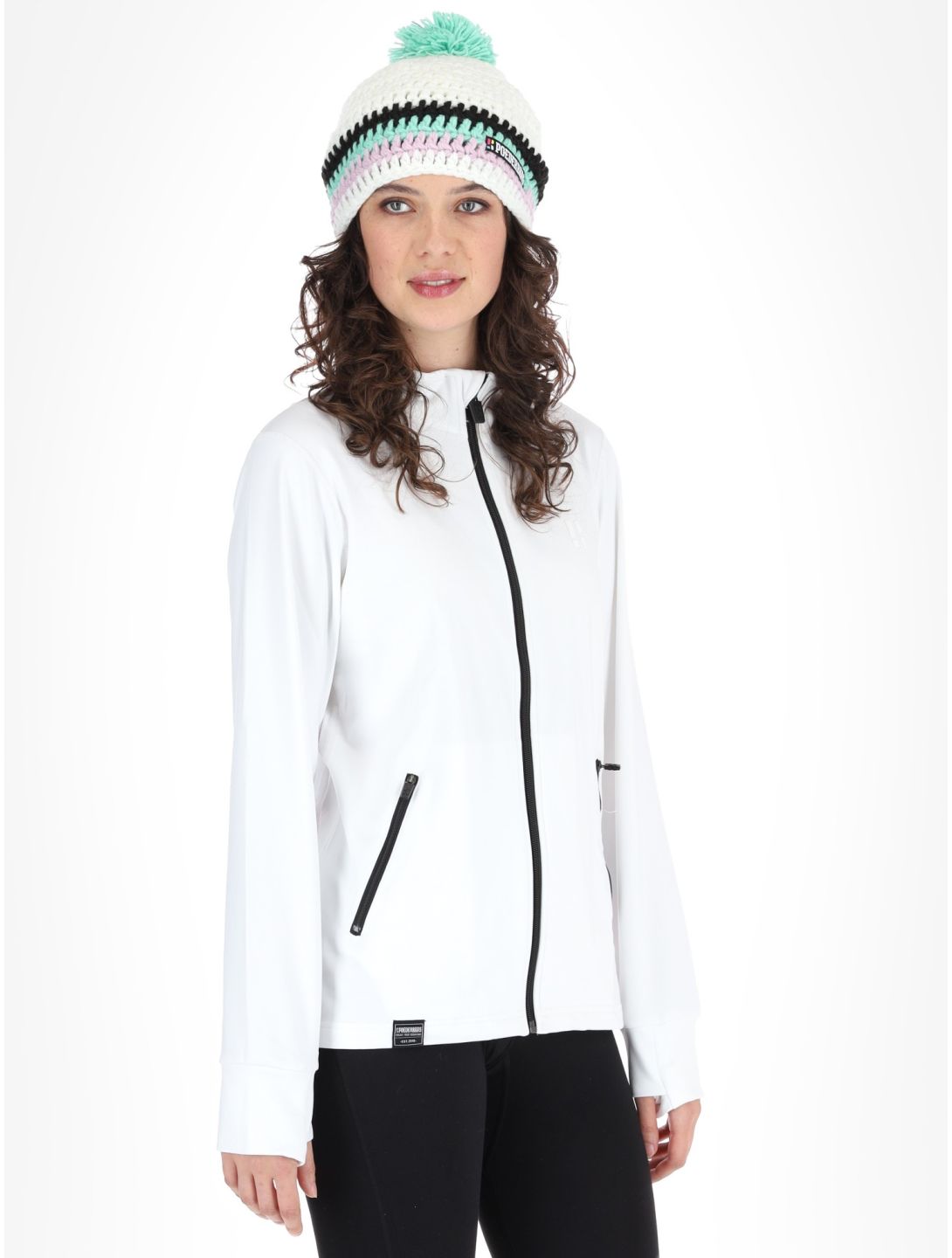 Poederbaas, Arctic Sports Tech jacket women Off White white 