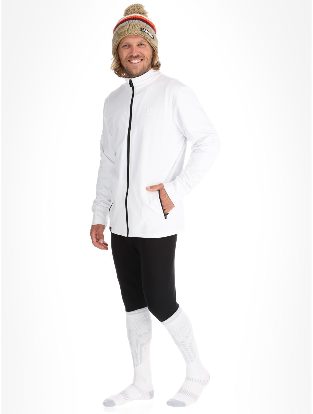 Poederbaas, Arctic Sports Tech jacket men Off White white 