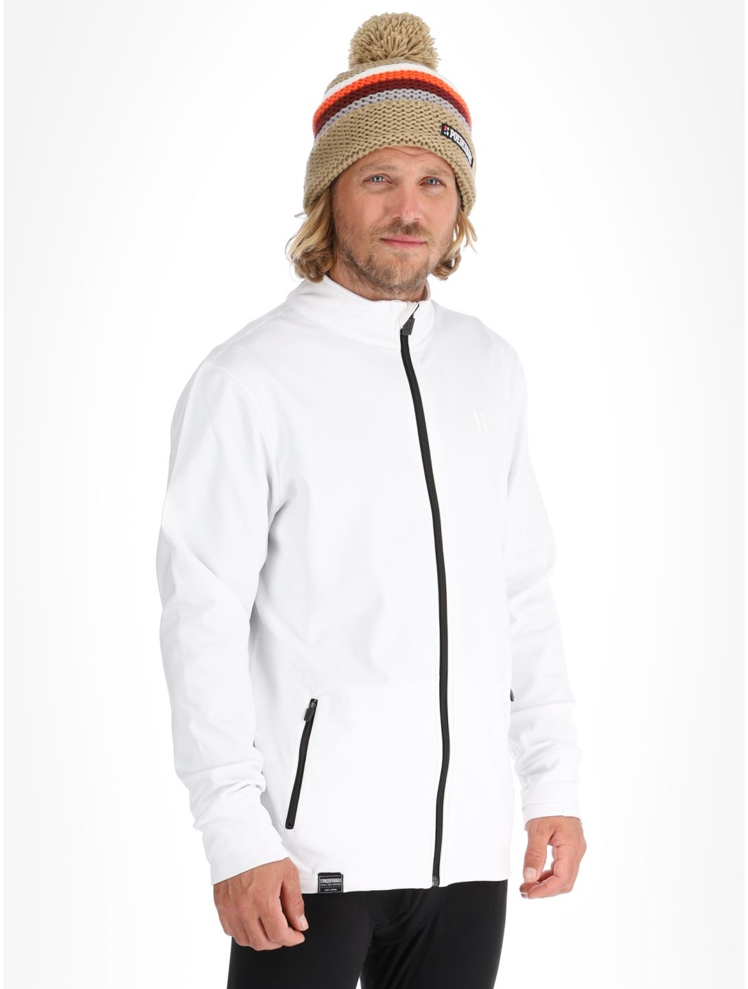 Poederbaas, Arctic Sports Tech jacket men Off White white 