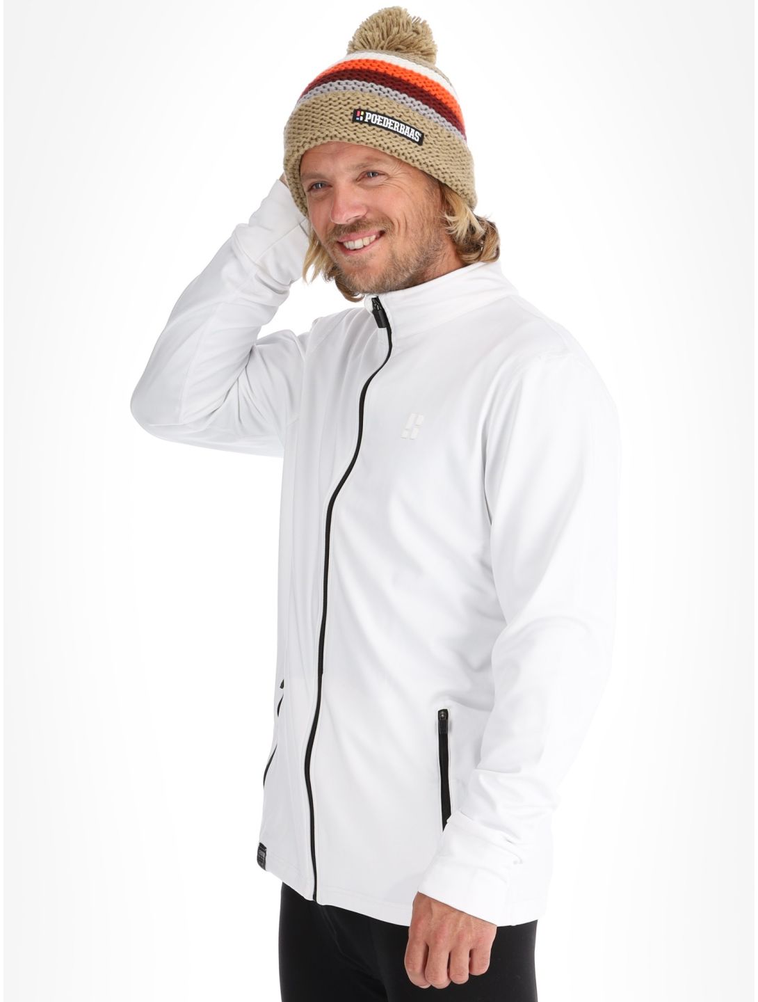 Poederbaas, Arctic Sports Tech jacket men Off White white 