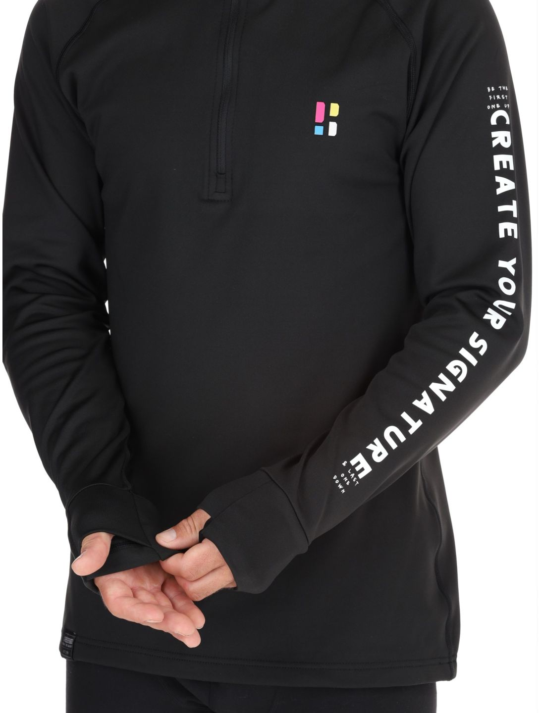 Poederbaas, Arty pullover men Black black 