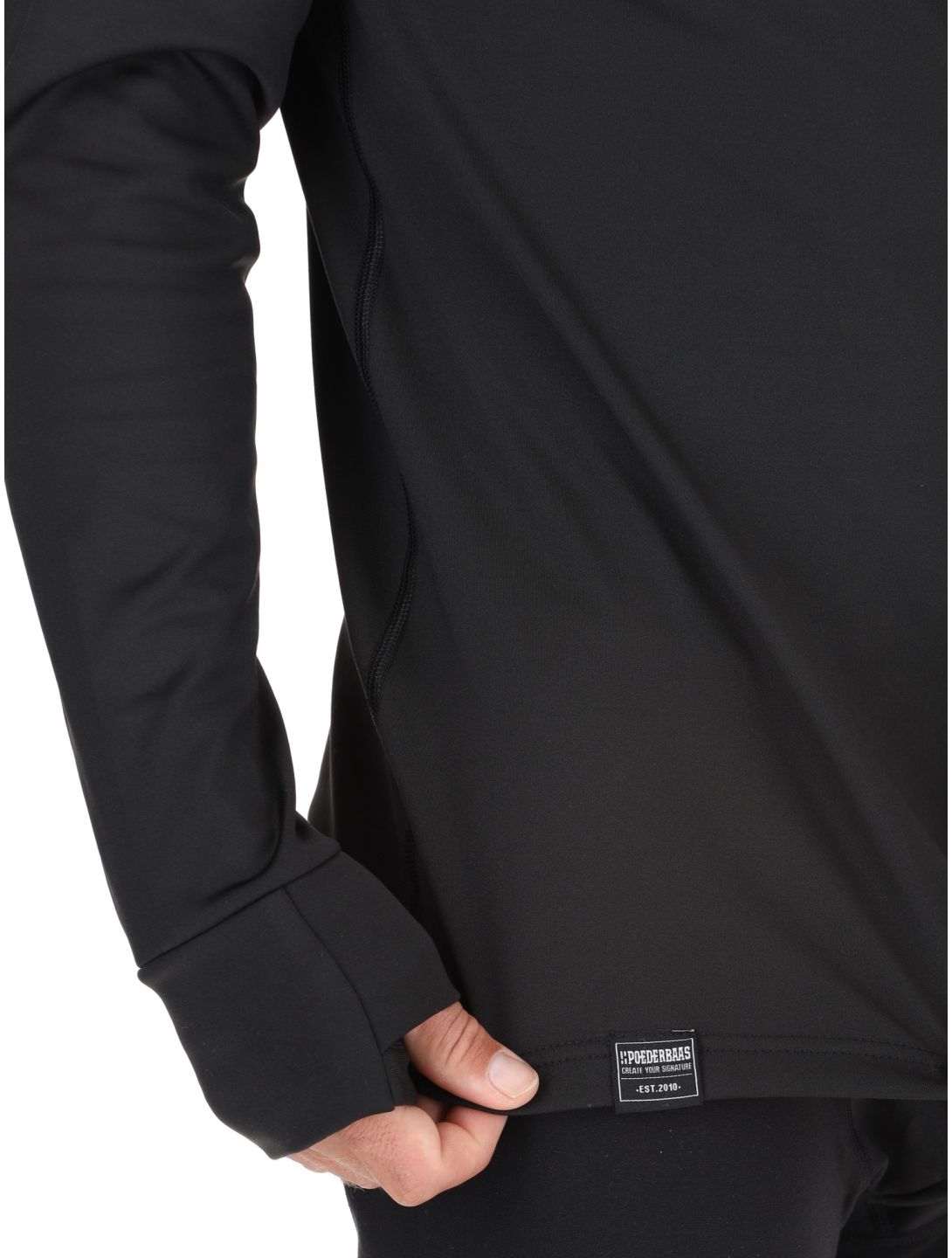 Poederbaas, Arty pullover men Black black 