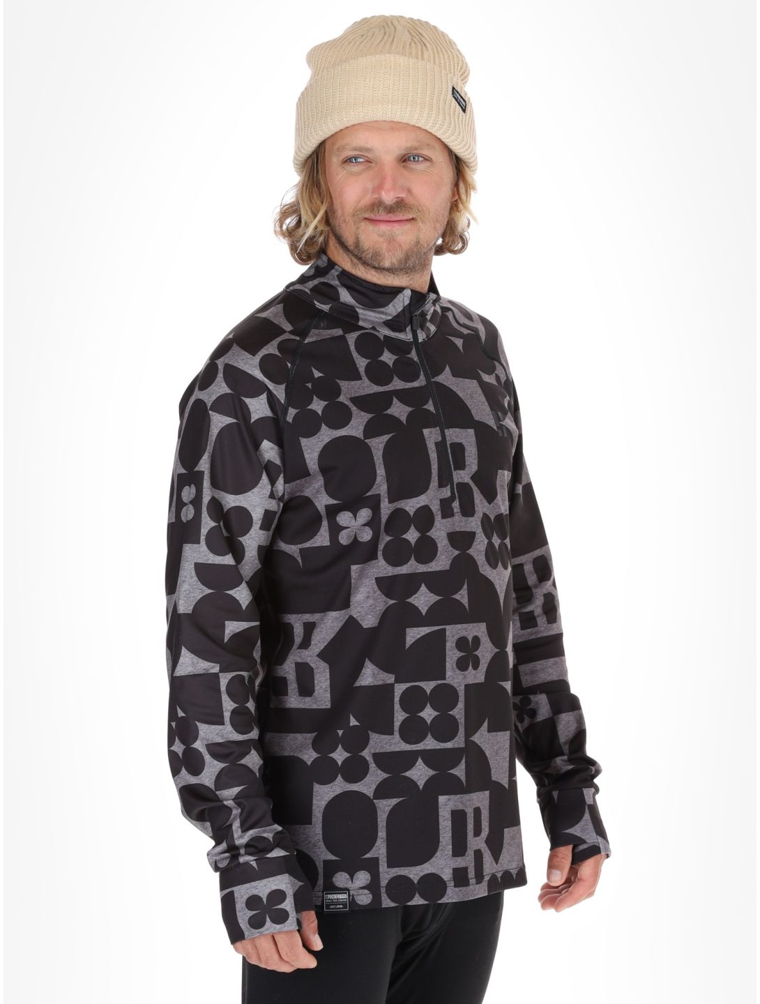 Poederbaas, Arty pullover men Grey grey 