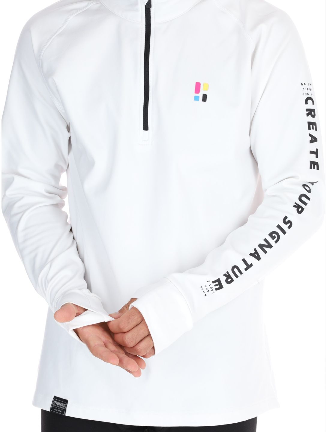 Poederbaas, Arty pullover men Off White white 