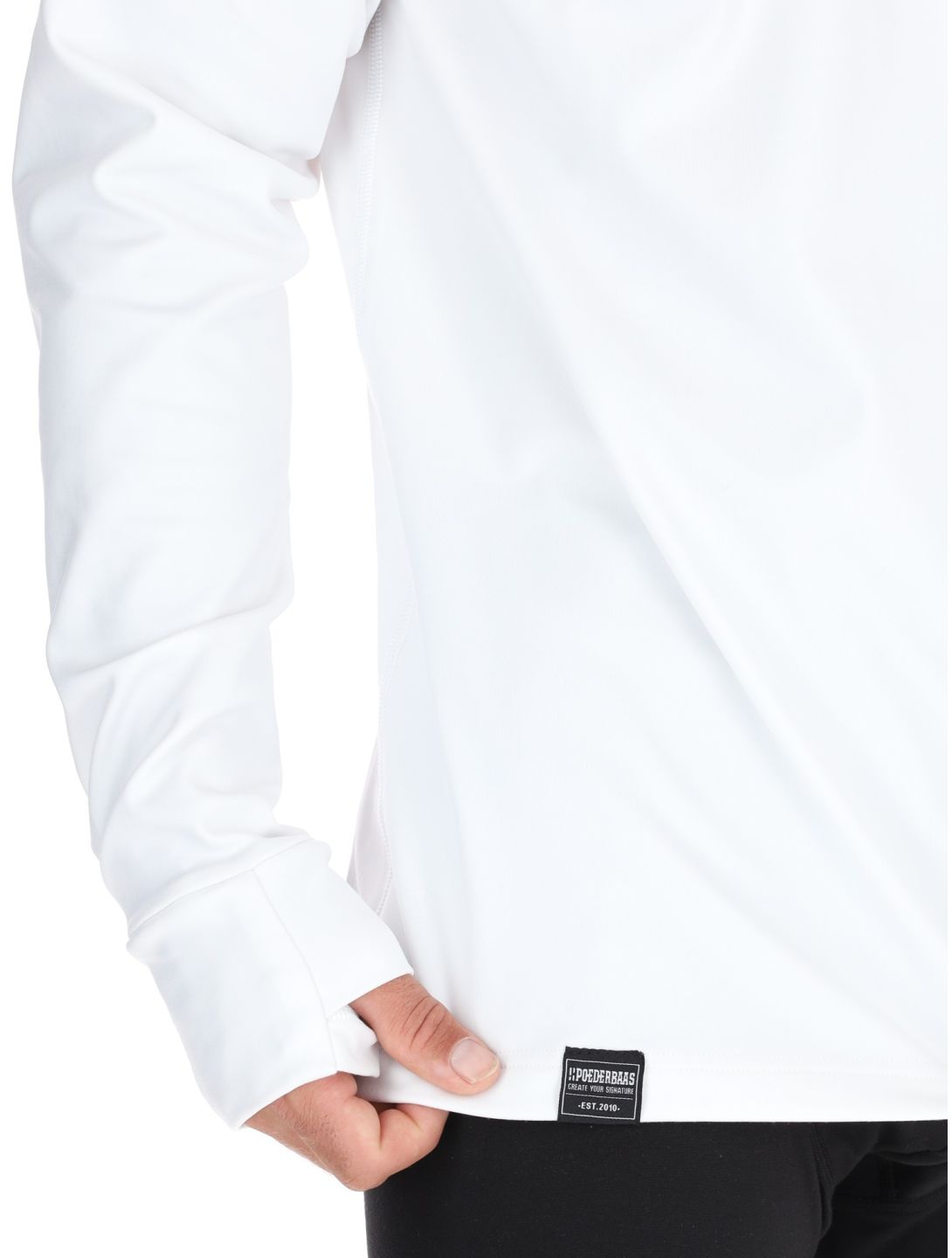 Poederbaas, Arty pullover men Off White white 