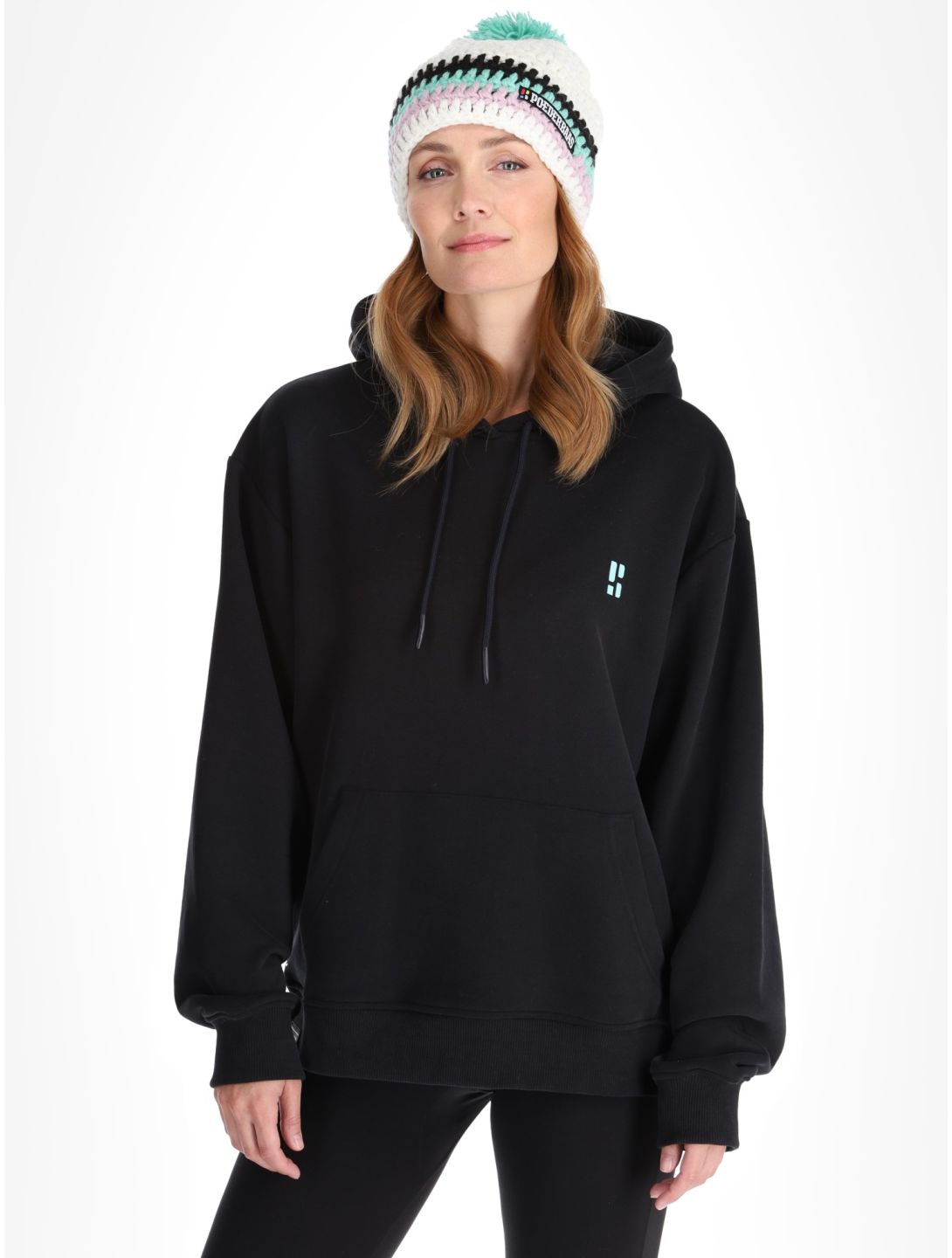 Poederbaas, Arty Hoody sweater women Black black 