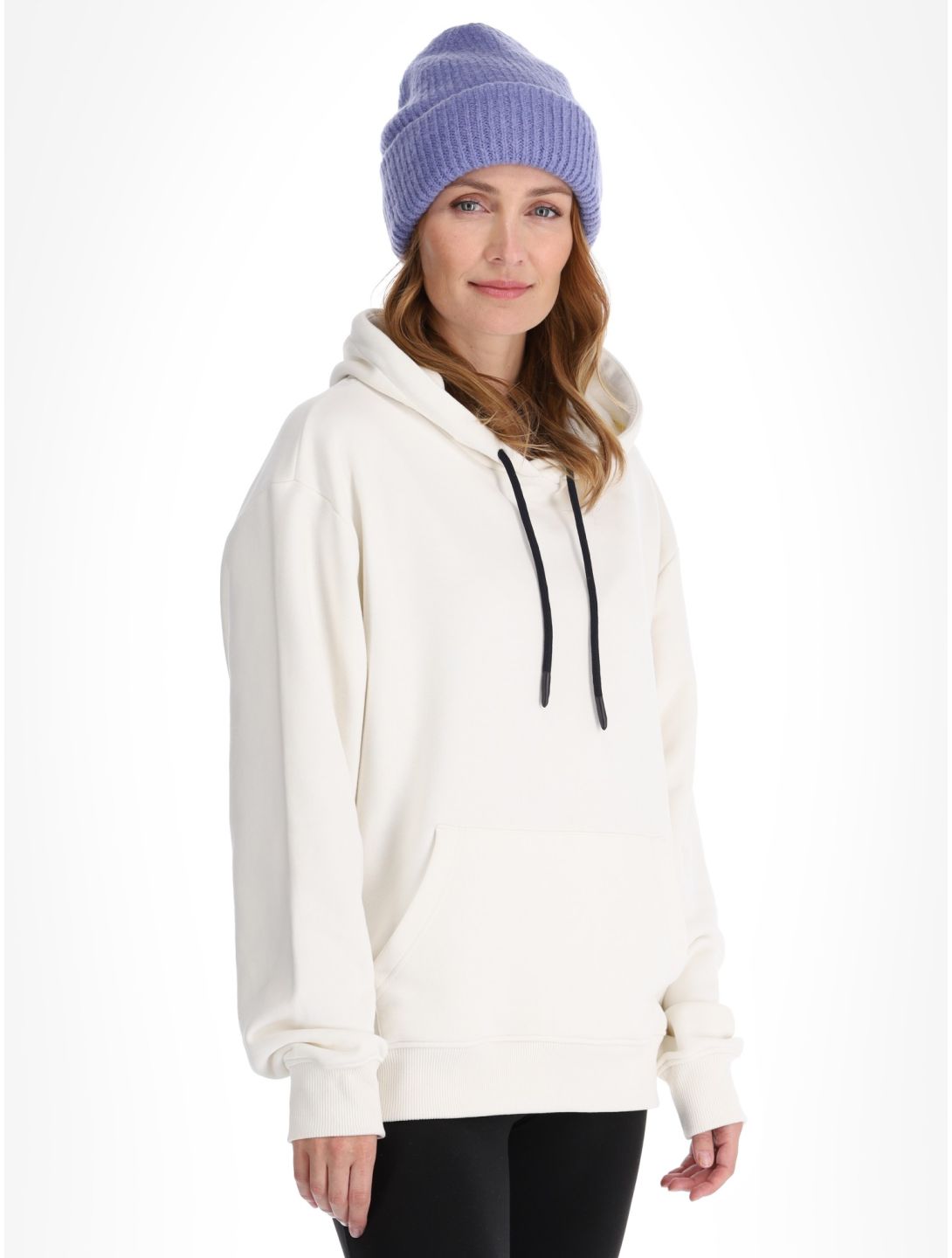 Poederbaas, Arty Hoody sweater women Off White white 