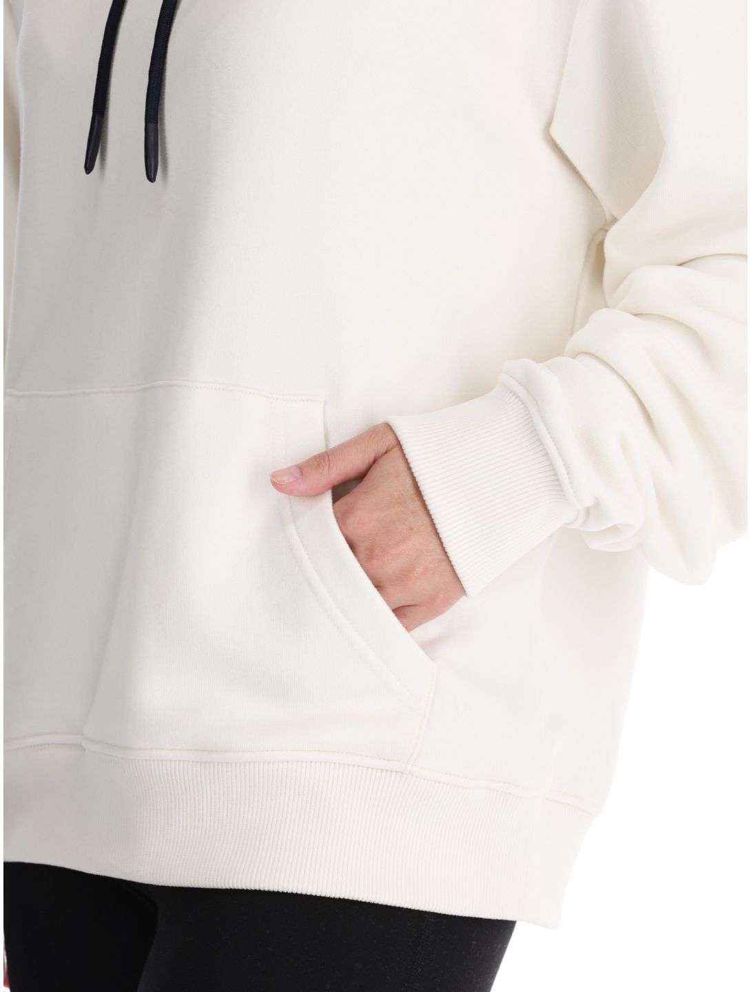 Poederbaas, Arty Hoody sweater women Off White white 