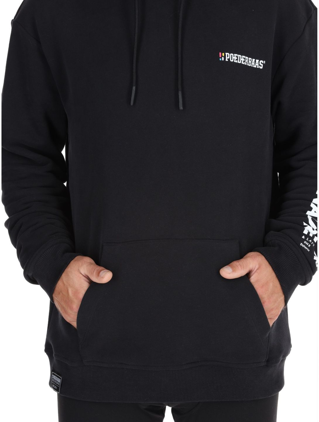 Poederbaas, Arty Hoody sweater men Black black 