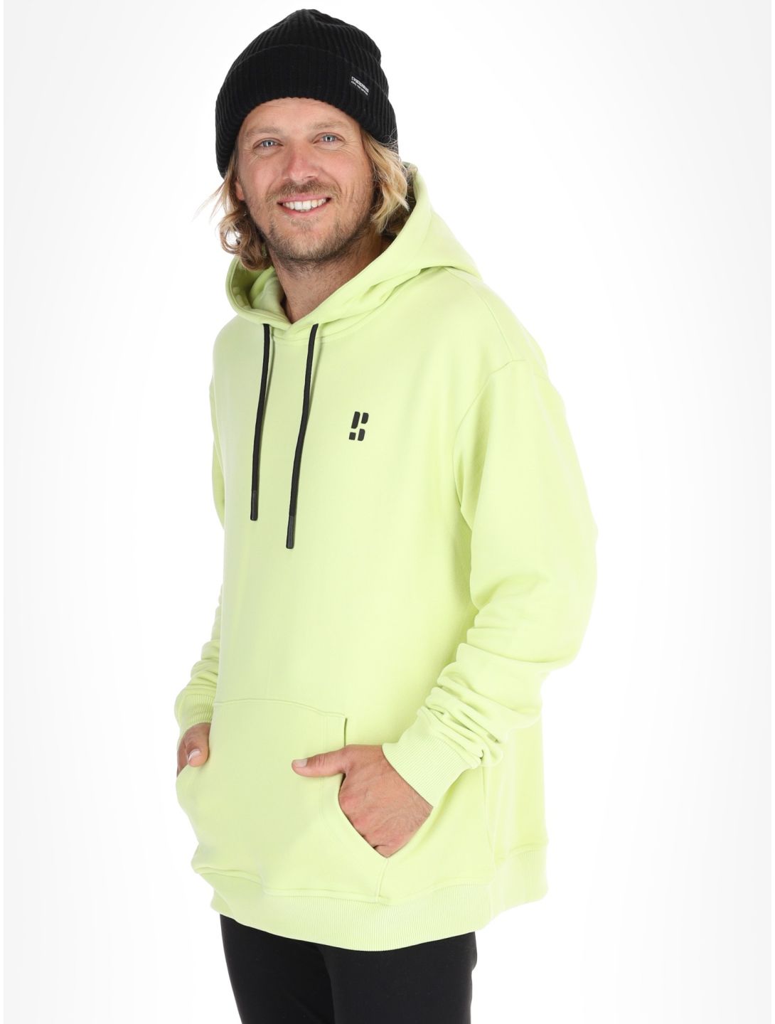 Poederbaas, Arty Hoody sweater men Matcha Green green 