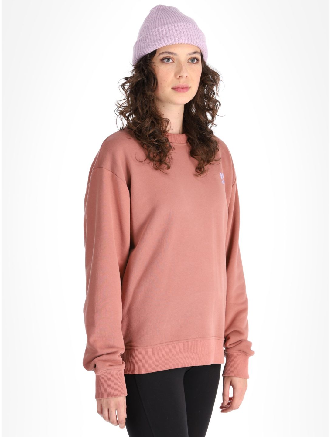 Poederbaas, Arty Sweater sweater women Terracotta brown 