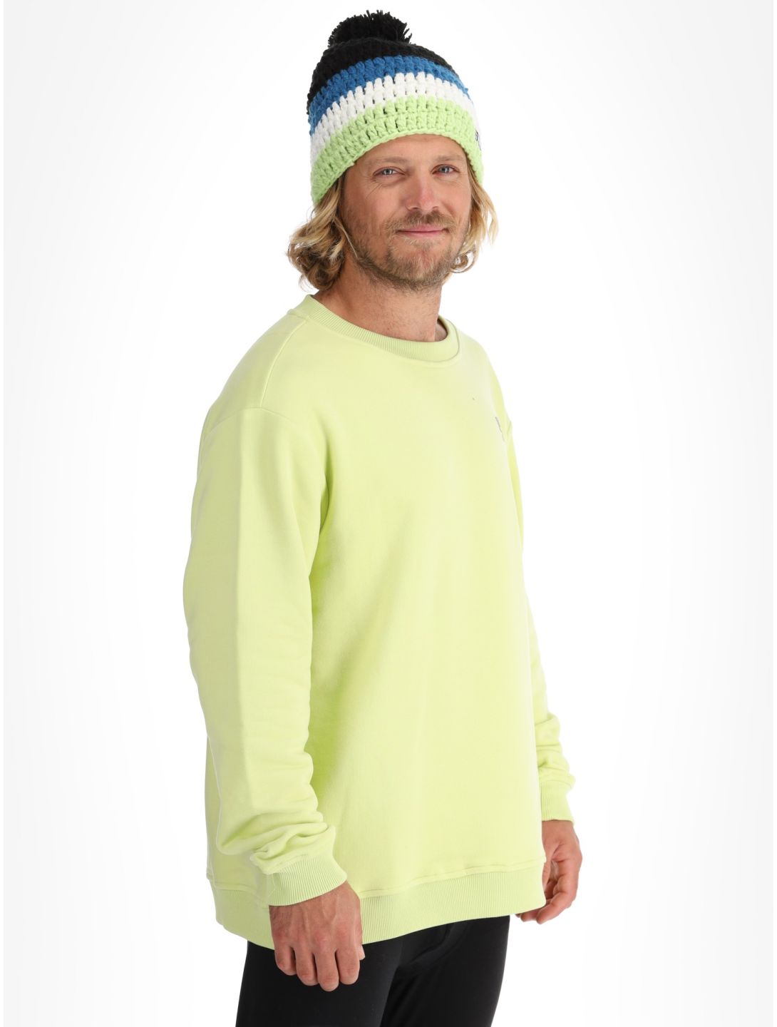 Poederbaas, Arty Sweater sweater men Matcha Green green 