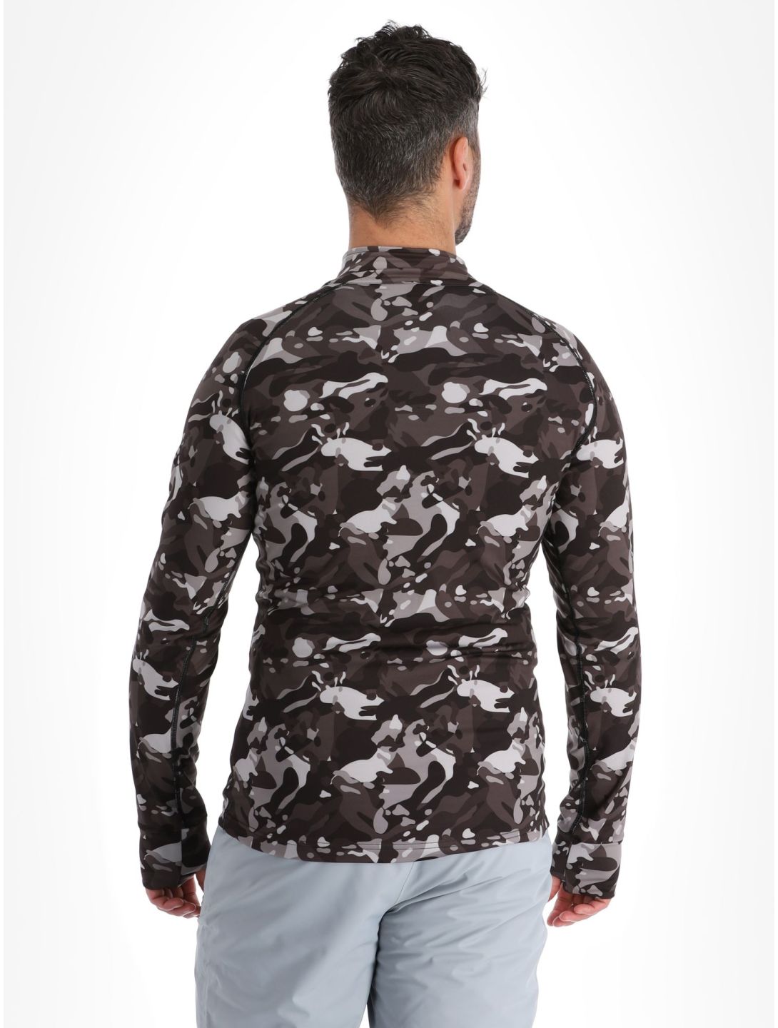 Poederbaas, Camo pullover men Black black 