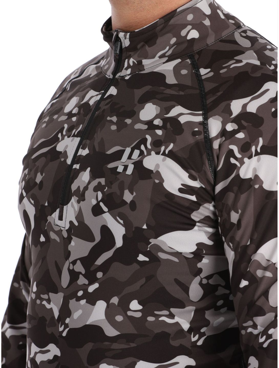 Poederbaas, Camo pullover men Black black 