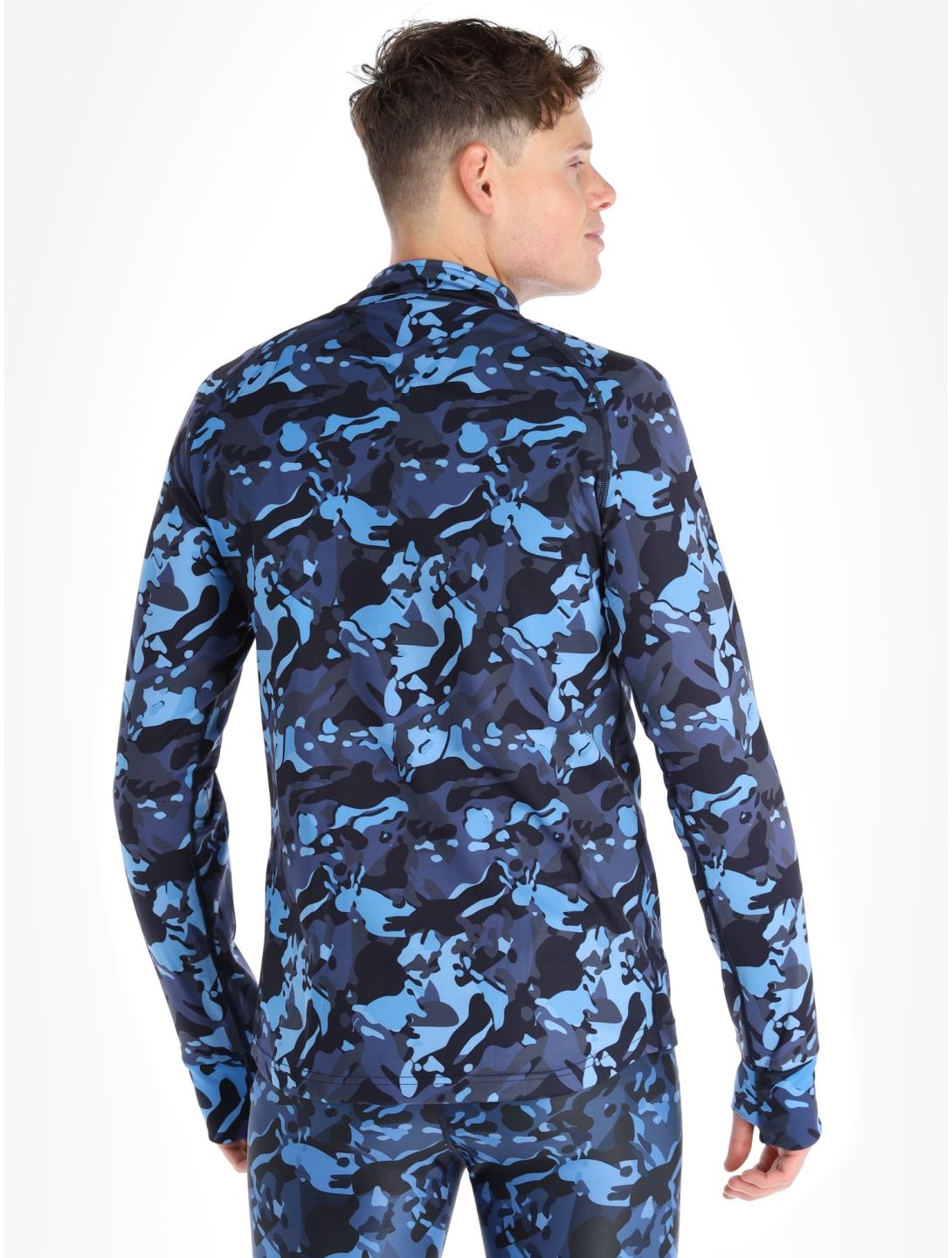 Poederbaas, Camo pullover men Navy blue 