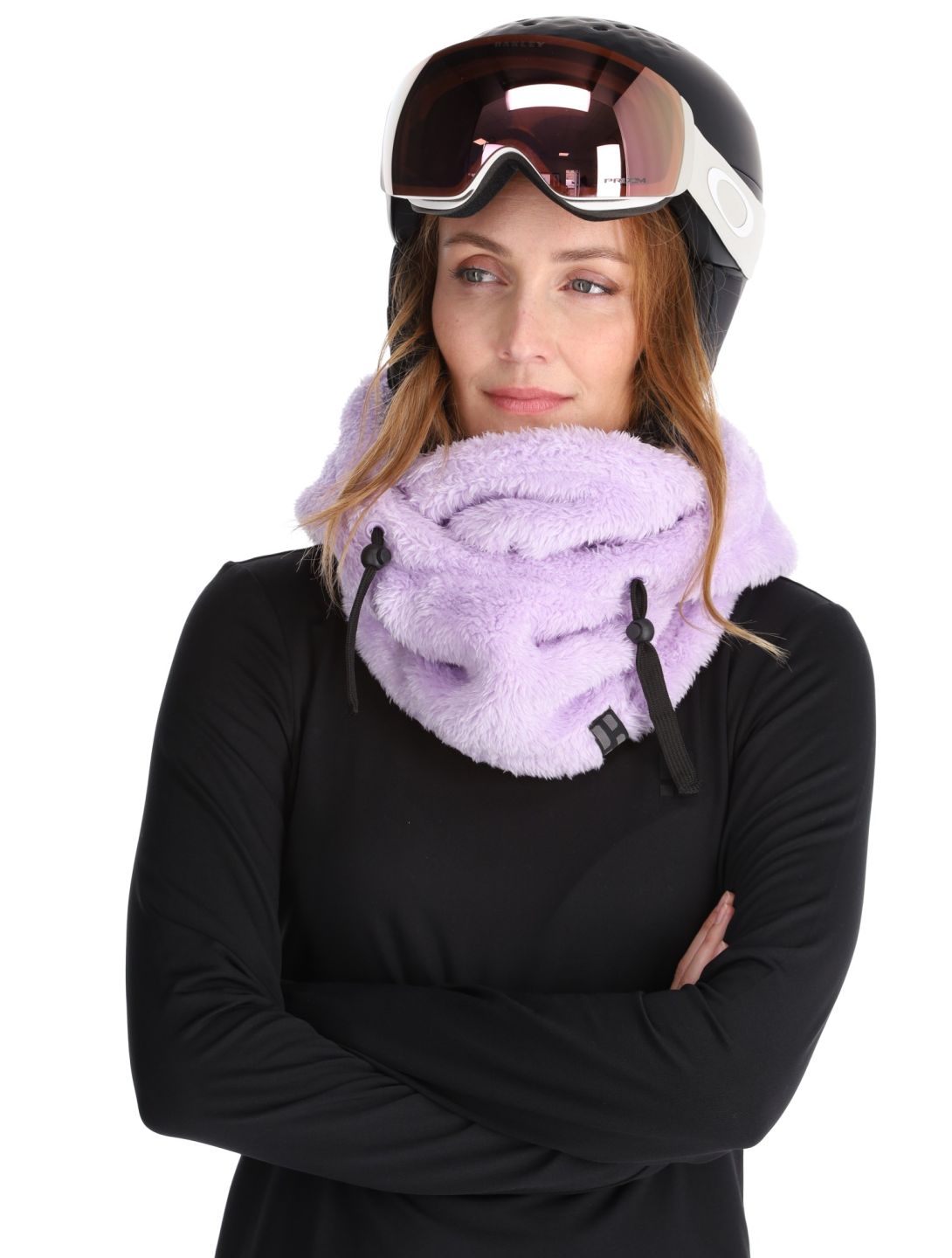 Poederbaas, Fluffy Balaclava balaclava unisex Lila purple 