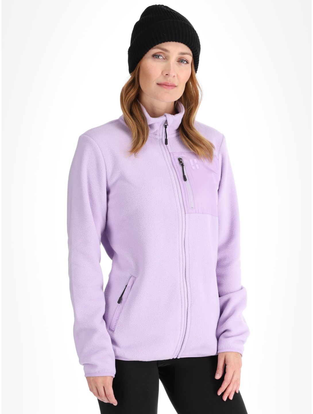 Poederbaas, Four Seasons Fleece jacket women Lila purple 