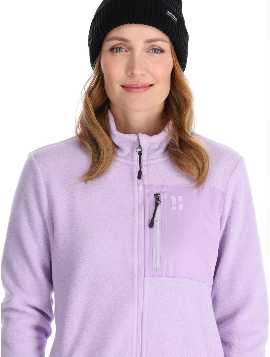 Poederbaas, Four Seasons Fleece jacket women Lila purple 