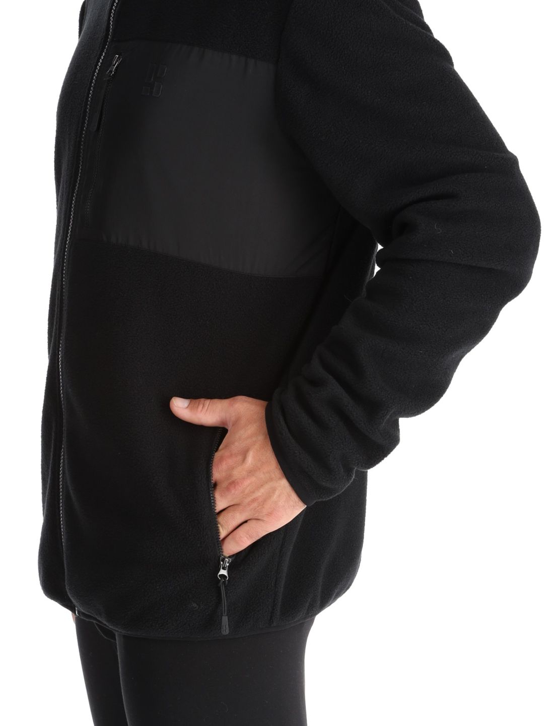 Poederbaas, Four Seasons Fleece jacket men Black black 