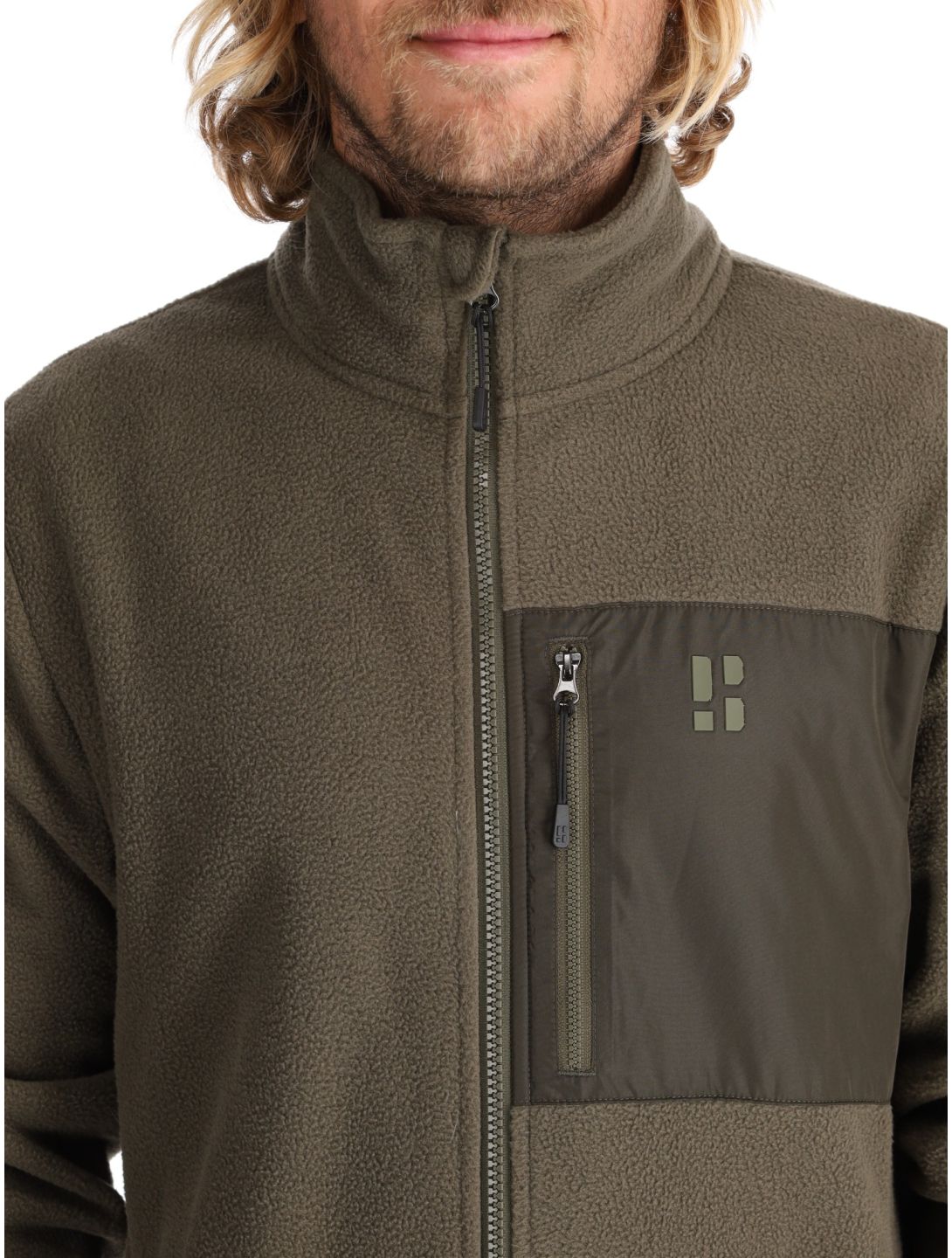 Poederbaas, Four Seasons Fleece jacket men Green green 