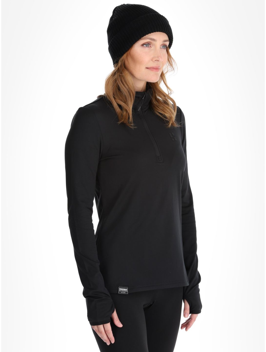 Poederbaas, Four Seasons Lightweight pullover women Black black 