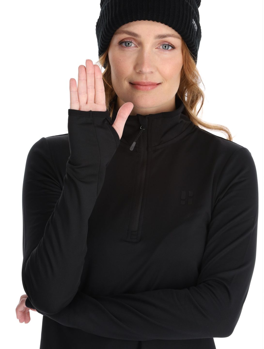 Poederbaas, Four Seasons Lightweight pullover women Black black 