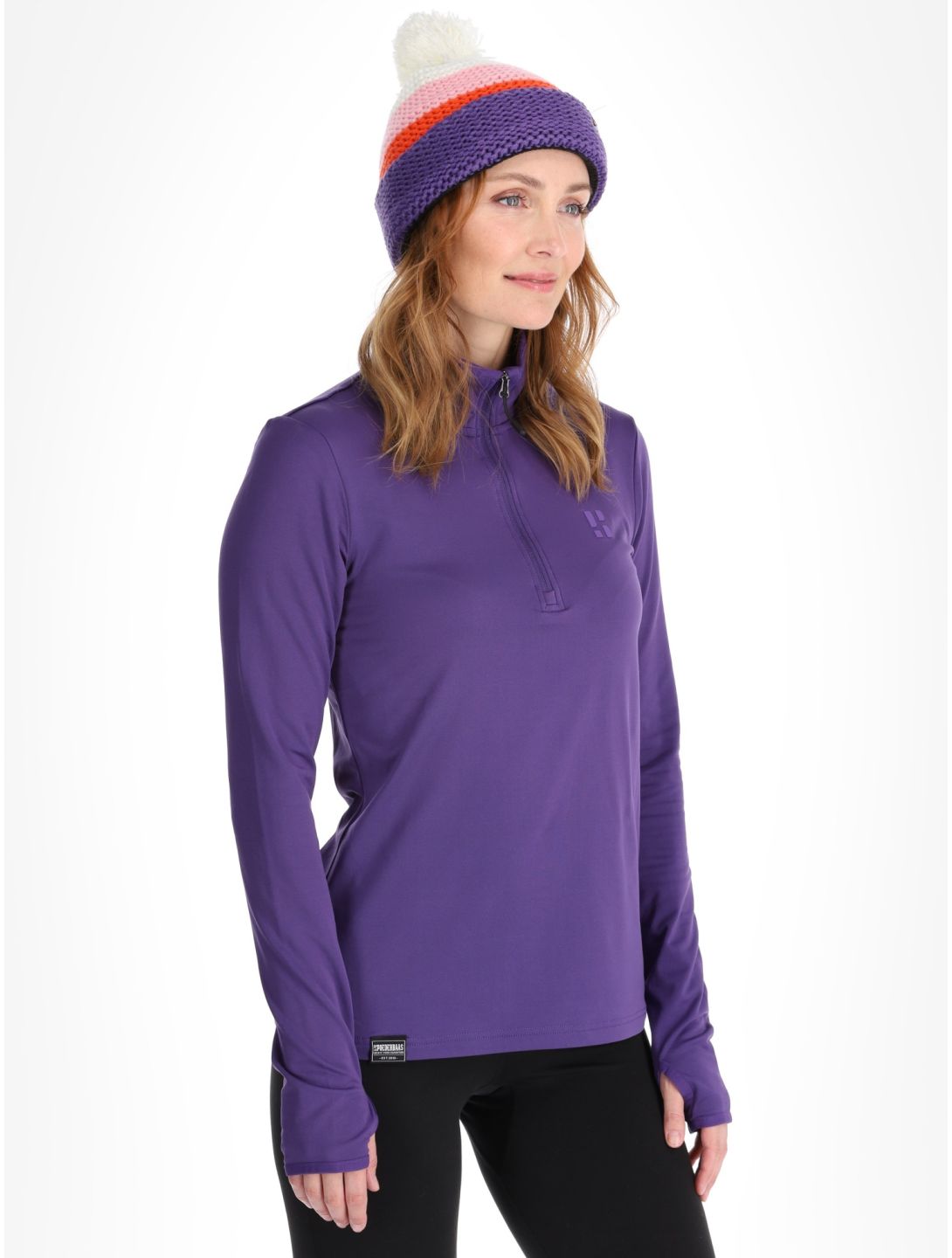 Poederbaas, Four Seasons Lightweight pullover women Purple purple 