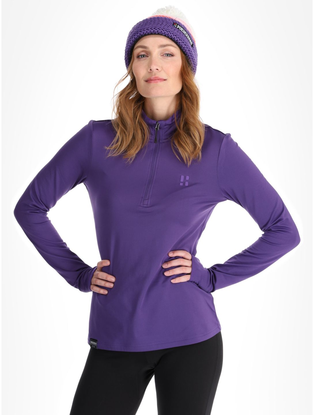 Poederbaas, Four Seasons Lightweight pullover women Purple purple 