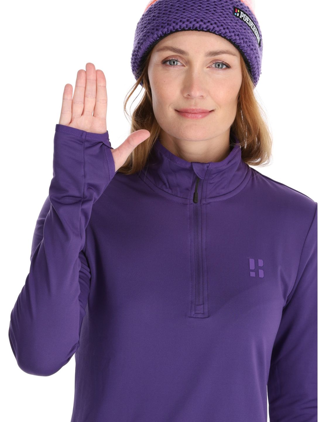 Poederbaas, Four Seasons Lightweight pullover women Purple purple 